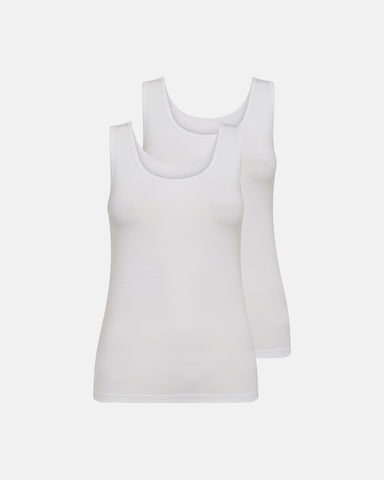 Decoy Singlet Undertrøje 2-Pack White