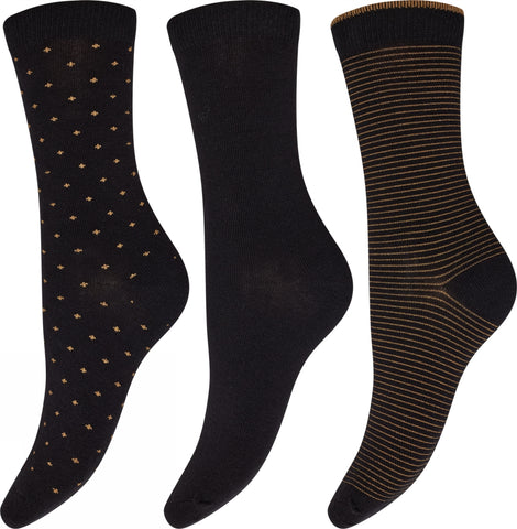 Decoy 3-Pack Ankel Sock Cotton