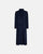 Velour Zip Robe Navy