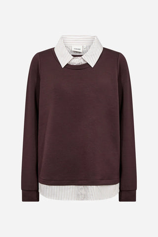 WA-Sabina 119 Sweatshirt Chocolade