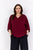 WA-SIA 34 Blouse Bordeaux
