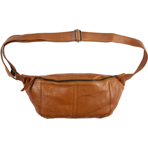 Bumbag Cognac W Gunmetal