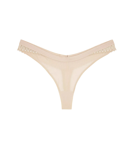 Aura Spotlight High Leg String Creamy Dream