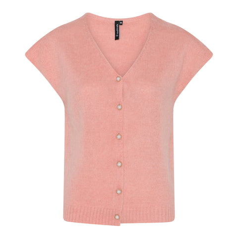 Charlise Waistcoat Rose