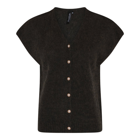 Charlise Waistcoat Dark Brown