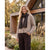 Susan Knit Scarf Brown
