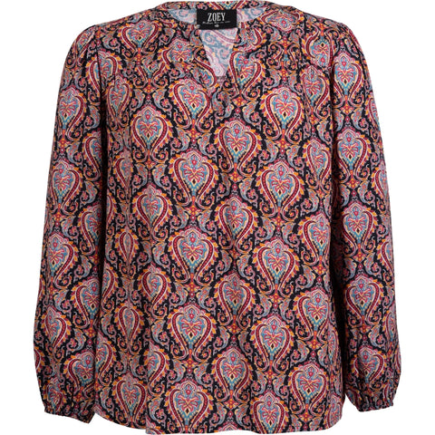 Gaby Blouse Bright Pink