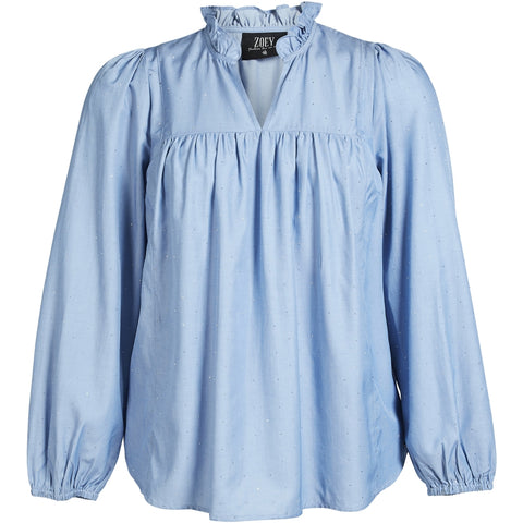 Tia Blouse Sky Blue