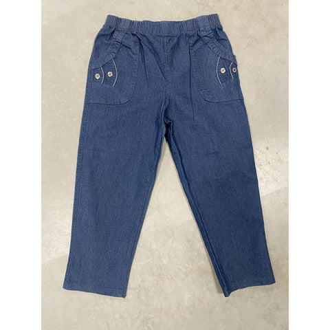 Capri Bingo Jeans Blue