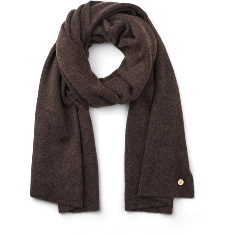 Susan Knit Scarf Brown