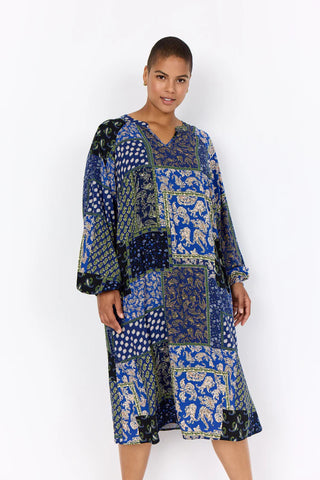 WA-Nea 3 Dress Blue Mix