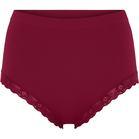 Feline Rib Midi Trusse Bordo