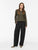 Viril O-Neck L/S Knit Top Forest Night