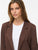 Vibella L/S Blazer Coffee Bean