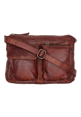 Cross Body Bag Dark Cognac