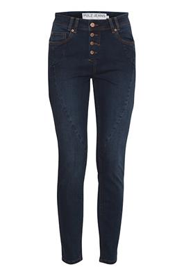 PZRosita MW Denim Skinny Leg Dark Blue Denim