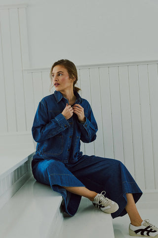 FQLisea Jacket Medium Blue Denim