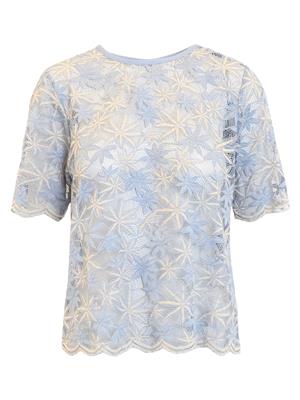 Lace Blouse Mist Blue
