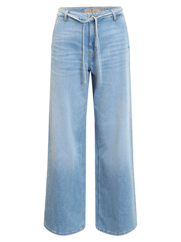 Midwaist Wide Leg Jeans Light Blue