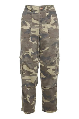 PZAngela Pant Green Camouflag