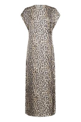 CULeona Berna Long Dress Leopard