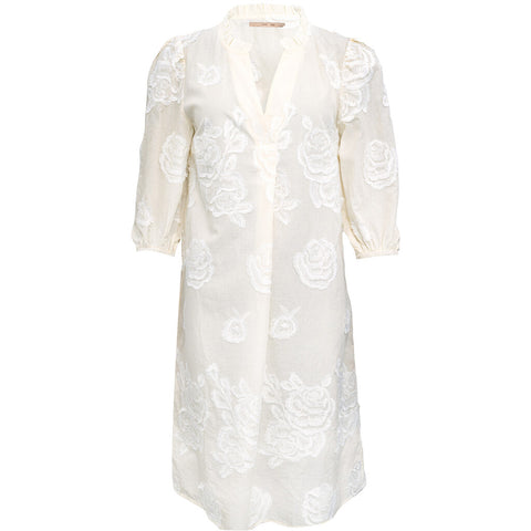 Milley Dress White/Flower