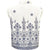 Wishi Top Sea Blue Flower