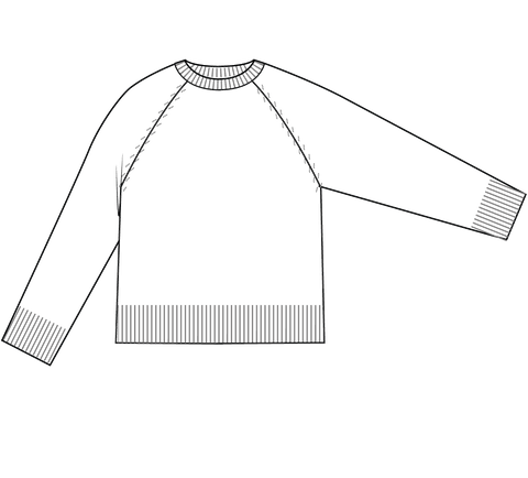 B.Cph Pullover Gray Blue Melange
