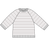 B.Cph Striped Pullover Gray Blue Melange
