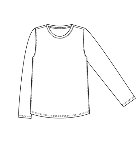 B. Cph Long Sleeve T-Shirt Black