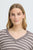 PZSteffi Stripe Pullover Chocolate Brown