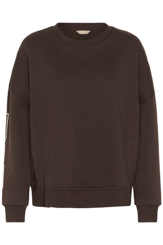 CUAngela Charlie Sweatshirt Coffee Bean