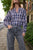PZDrea Skjorte Blue/Brown