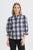 PZDeva Blouse Blue Check