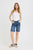 PZKayla HW Shorts Medium Blue Denim