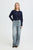 PZApril UHW Jeans Wide Leg Blue Stone