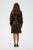 CUAniela Leather Dress Coffee Bean