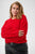 KCJordi Knit Pullover Crimson