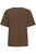PZDaina T-Shirt SS Chocolate Brown