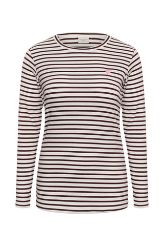 KVLia T-shirt Chalk/Fudge-Wild