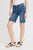 PZKayla HW Shorts Medium Blue Denim