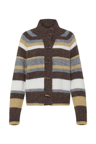 PZGeorgie Cardigan Dark Brown