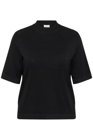 KCLiama Lurex Pullover Black