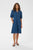 CUBerteline Arpa SS Dress Dark Blue Wash