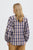 PZDrea Skjorte Blue/Brown
