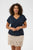 KCjena V-neck T-shirt Midnight Marine