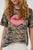 CUPetra Gith T-Shirt Green Camouflage