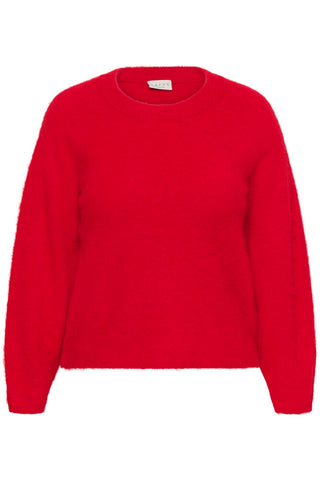 KCJordi Knit Pullover Crimson