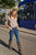 PZSteffi Stripe Pullover Chocolate Brown