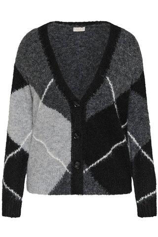 KCKit Knit Cardigan Grey Melange